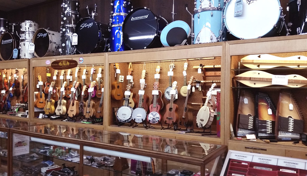 Ukuleles and guitar accessories at Arthur's Music Store Ukuleles and guitar accessories at Arthur's Music Store