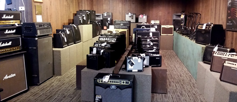 Amps at Arthur's Music Store in Indianapolis, IN Amps at Arthur's Music Store in Indianapolis, IN