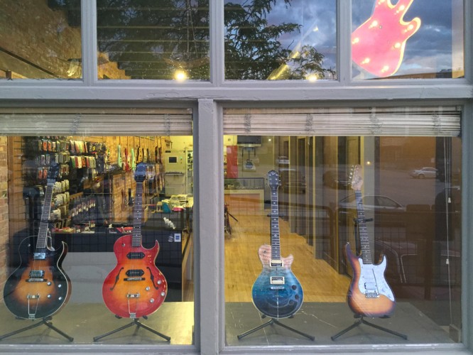 Michael Kelly Patriot Guitar at Crossroads Guitar Shop in Salt Lake City, Utah