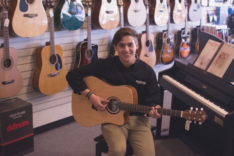 Michael Kelly Triad acoustic guitar at SoundCheck Music