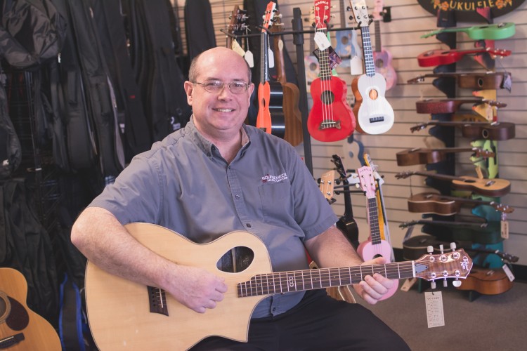 Michael Kelly Triad Port acoustic guitar at Sound Check Music