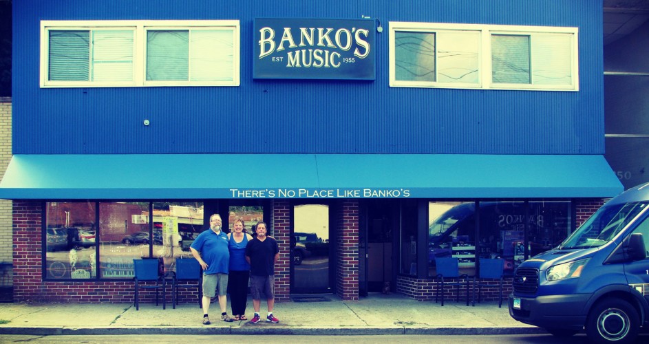 Banko's Music store, Ansonia, Connecticut