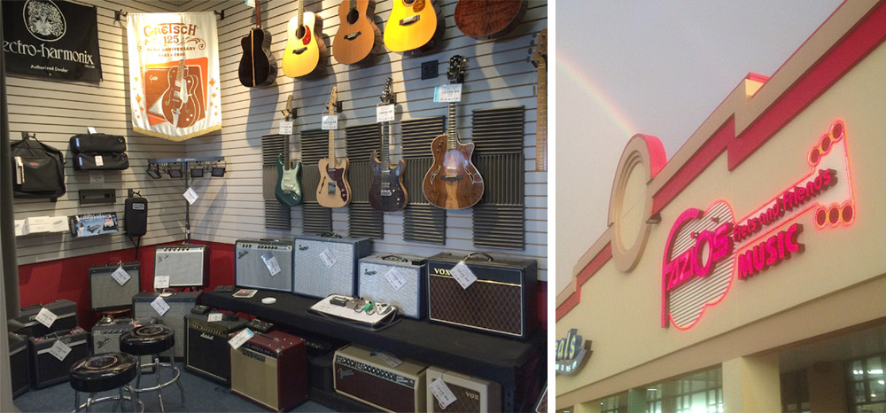 Michael Kelly 1950s and 1960s electric guitars at Fazio's Music in Ellisville, MO Michael Kelly 1950s and 1960s electric guitars at Fazio's Music in Ellisville, MO
