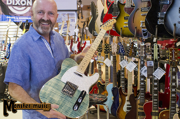 Michael Kelly 1953 Blue Jean Wash at Monster Music Michael Kelly 1950s electric guitars at Monster Music