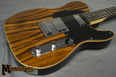 Michael Kelly 1950s ebony electric guitar