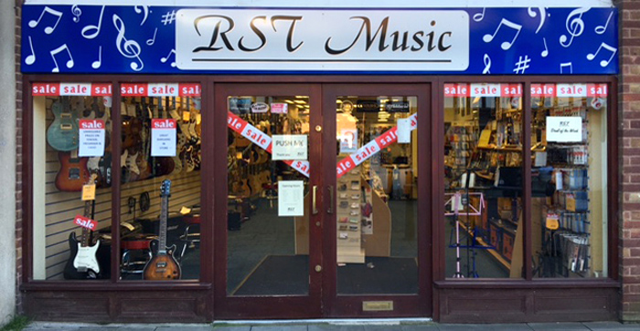 RST Music Ltd storefront RST Music Ltd storefront