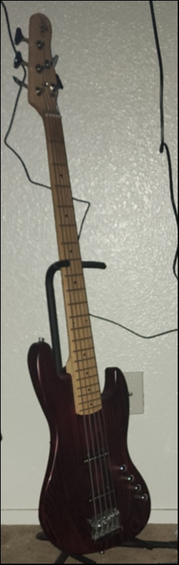 open photo of My current main bass in a popup