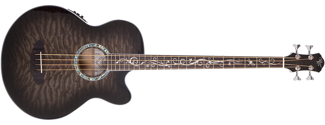 zoom to view Michael Kelly Acoustic Bass Guitar larger