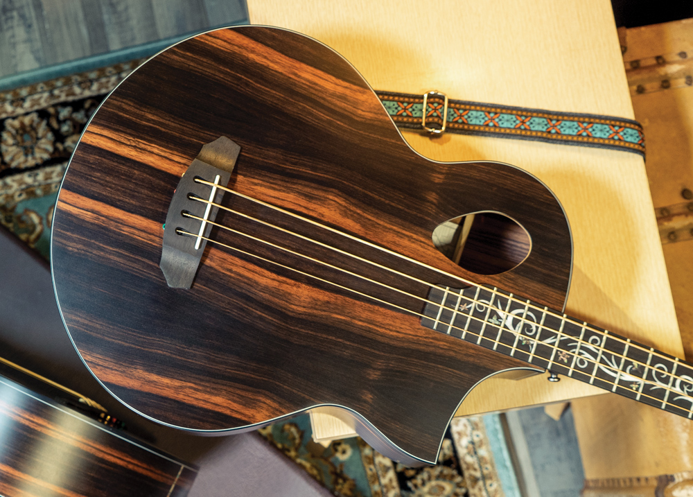 acoustic bass body