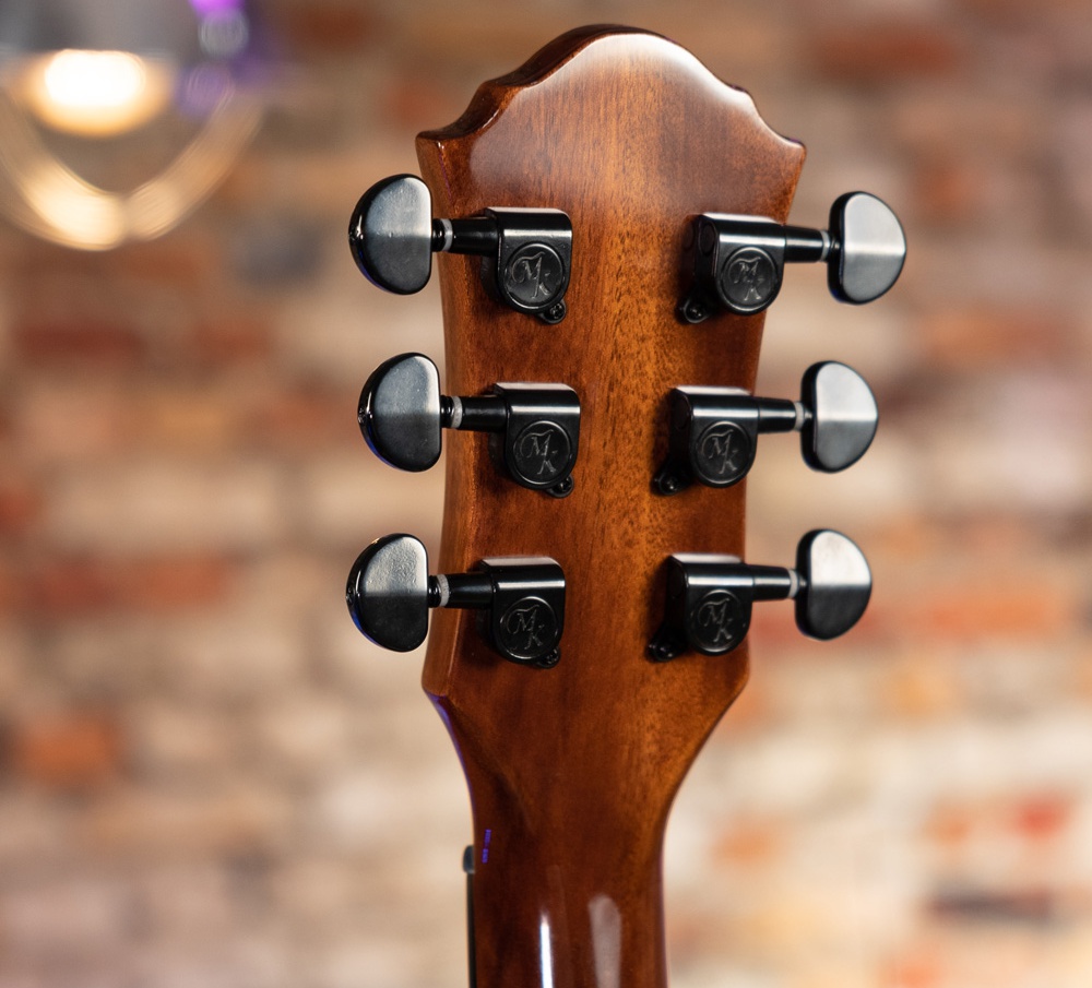 back of acoustic guitar headstock