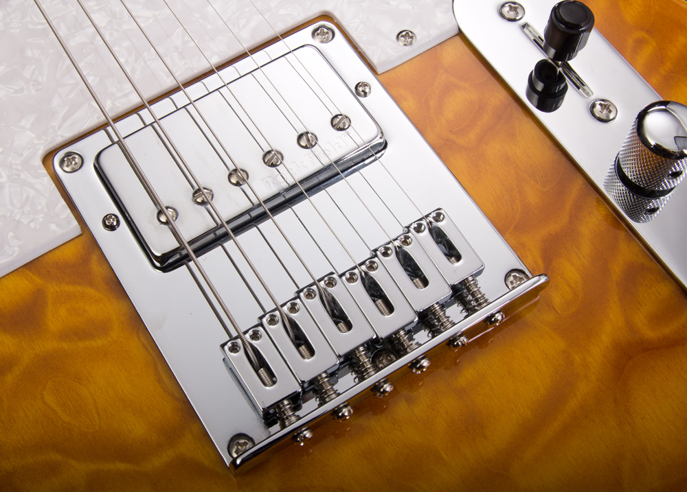 body of electric guitar