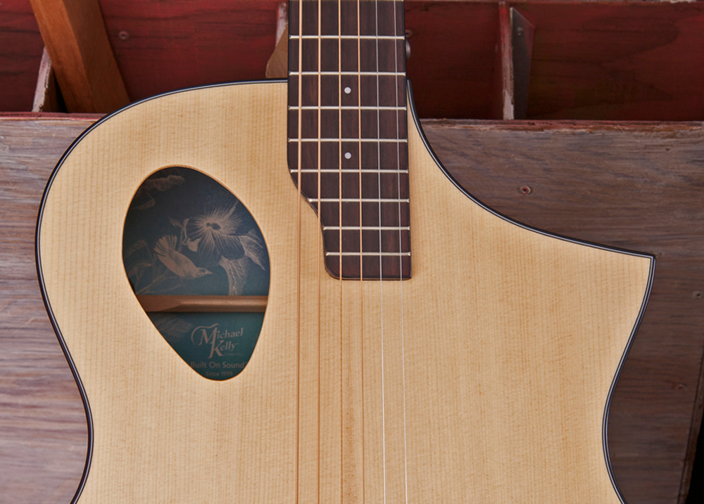 Forte Port Acoustic Guitar Michael Kelly Guitar Co.