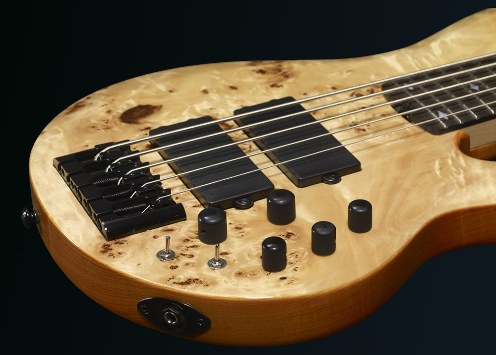 body of electric bass