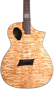 Michael Kelly Forte Port Nylon Java Ebony acoustic guitar